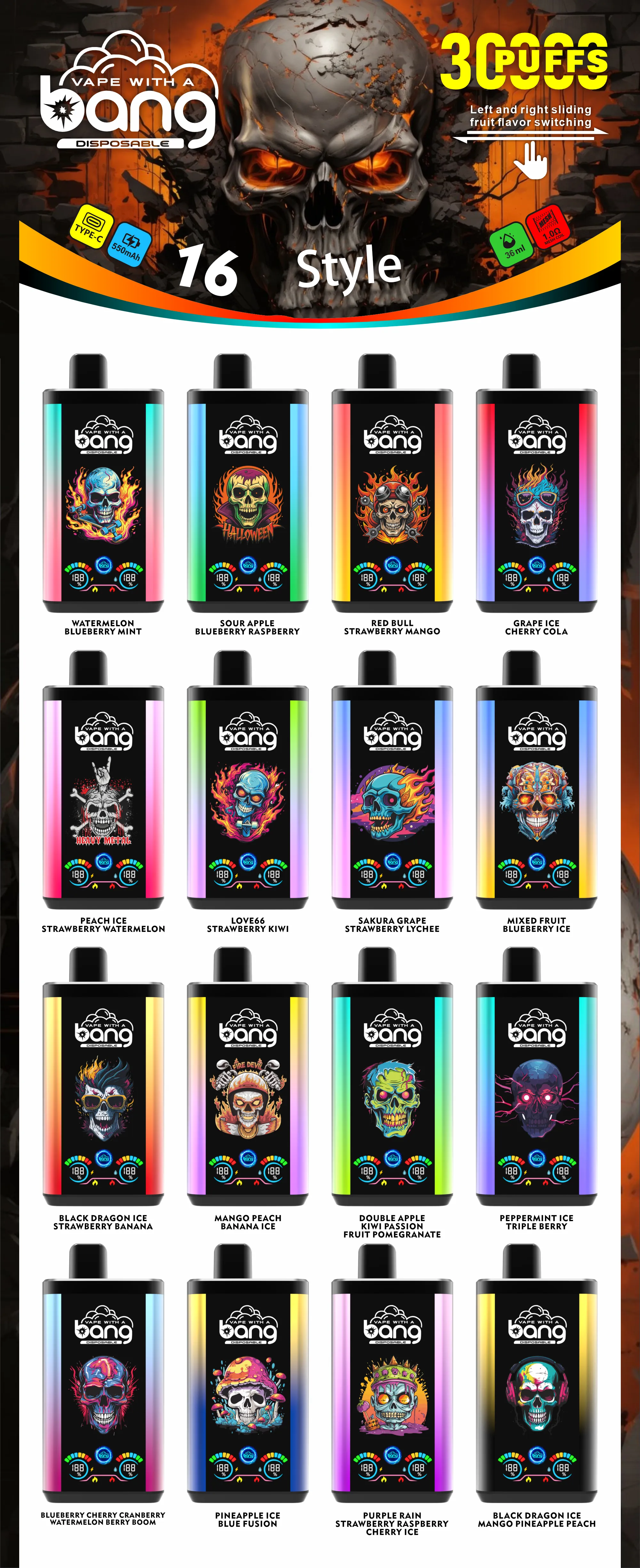 Mystery Vape Box – 3 Disposable Vapes per Pack （Surprise Blind Box)