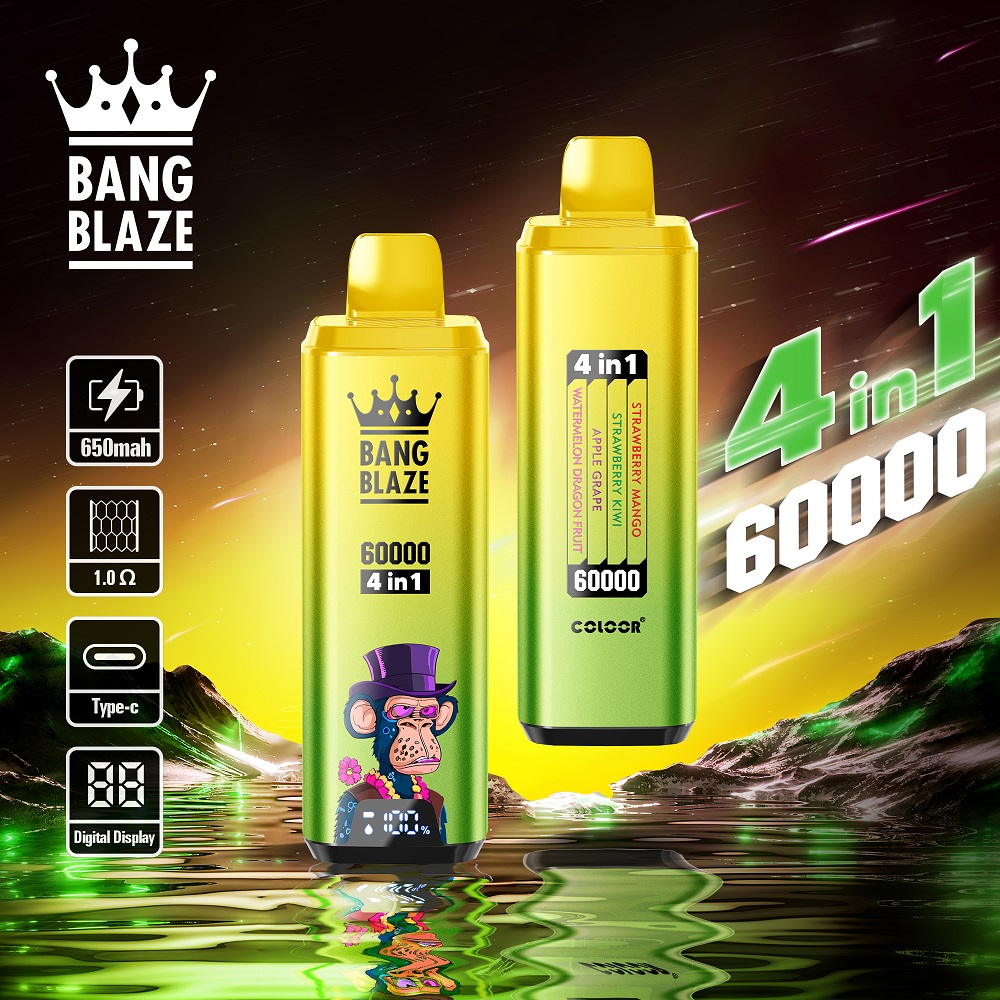 Bang Blaze 60000 Puffs Disposable Vape 4 in 1 Flavor