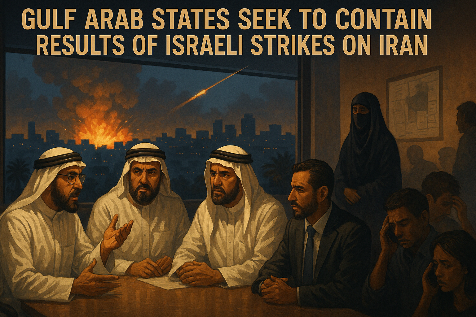 Gulf states struggle to survive: Diplomatic struggles in the Israel-Iran conflict