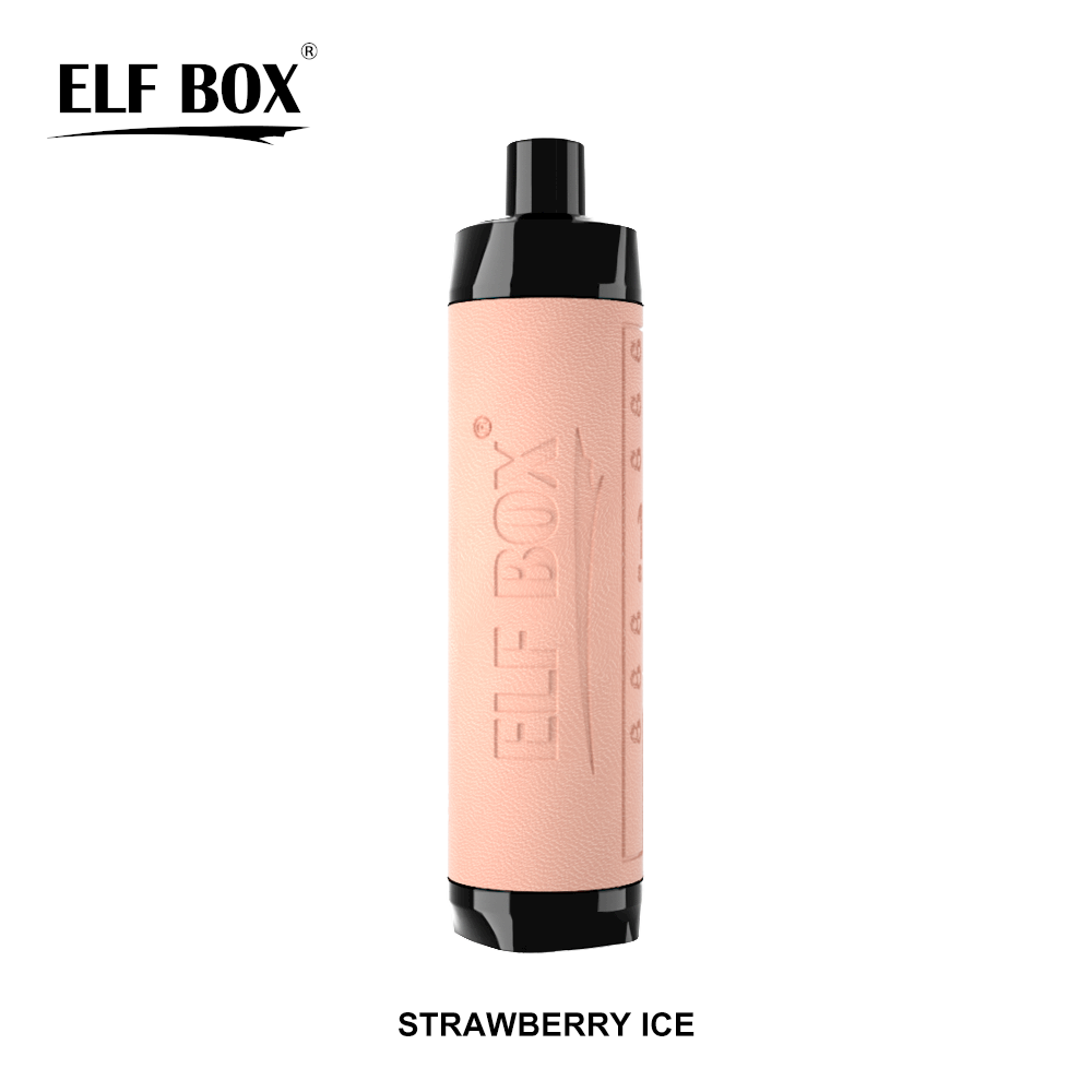 ELF BOX 16000 16K Puffs Shisha Leather Wrapping   Disposable Vape-ELFBARVAPE