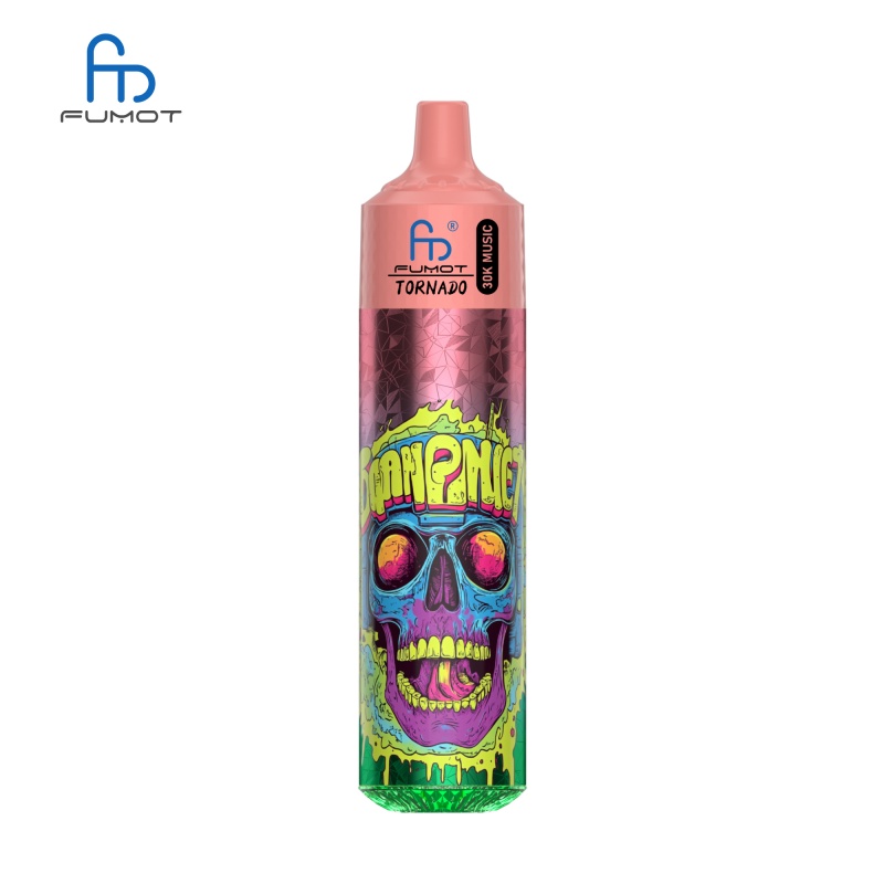 Fumot Tornado RandM 30000 30K Puffs Music Sync Lights 0 2 3 5% Nicotine Disposable Vape-ELFBARVAPE
