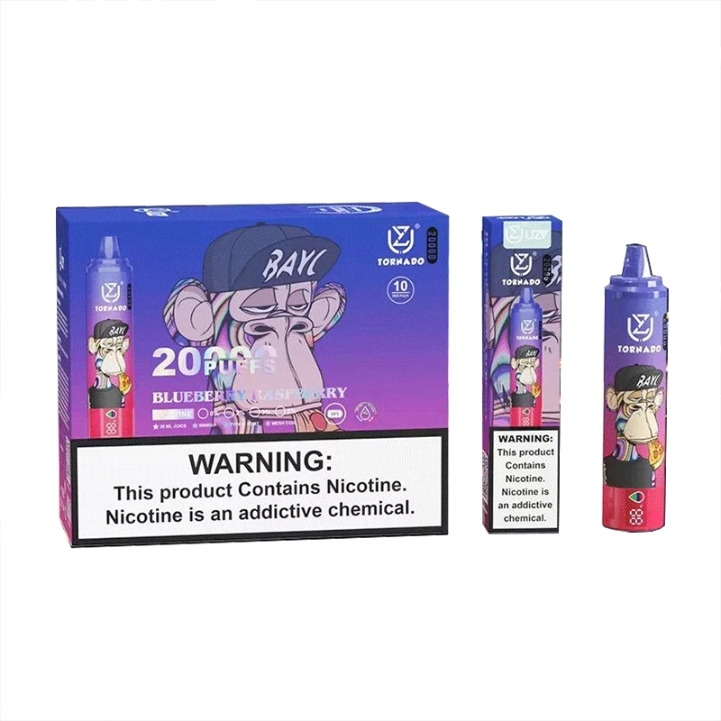 UZY TORNADO 20000  puffs 0% 2% 3% 5% Nicotine disposable vape