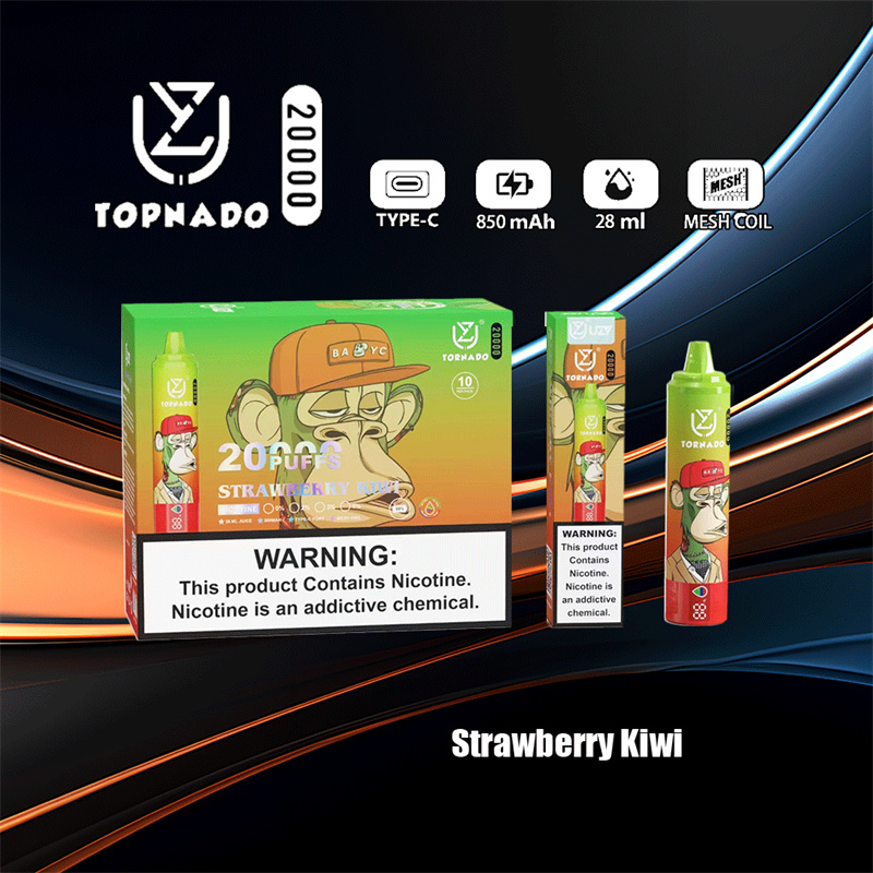 UZY TORNADO 20000  puffs 0% 2% 3% 5% Nicotine disposable vape