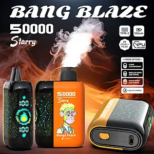 Bang Blaze 50000 Puffs – Starry Screen Disposable Vape