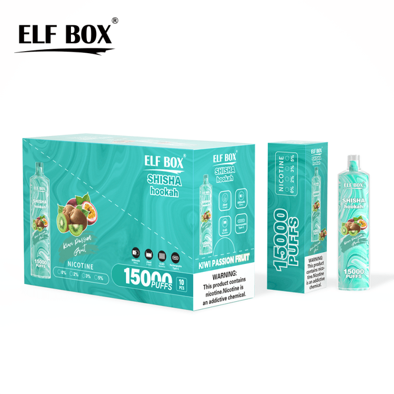 elf box shishia 15000 puffs disposable vape