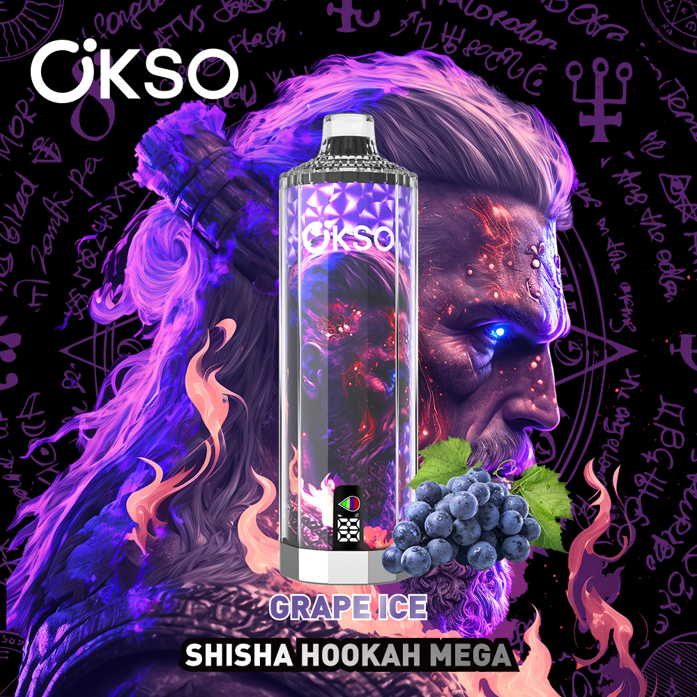 OKsO Shisha Hookahmega 50k Disposable Vape 50000 Puffs Triple Mesh Coil