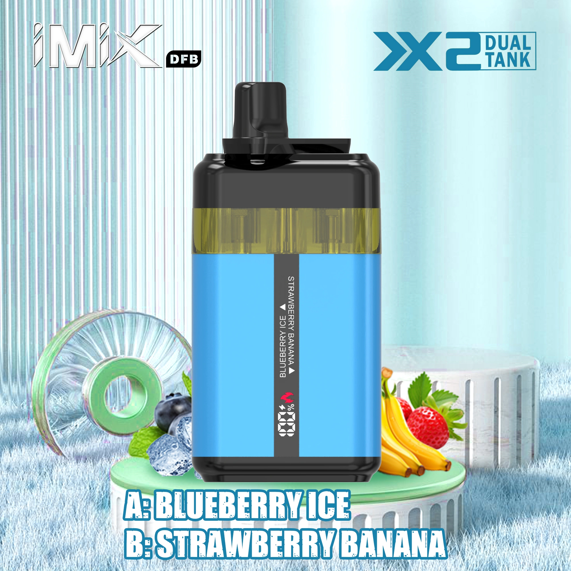 iXiM DUAL TANK 40K Puffs Disposable Vape