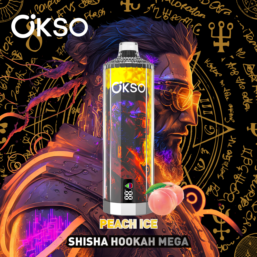 OKsO Shisha Hookahmega 50k Disposable Vape 50000 Puffs Triple Mesh Coil