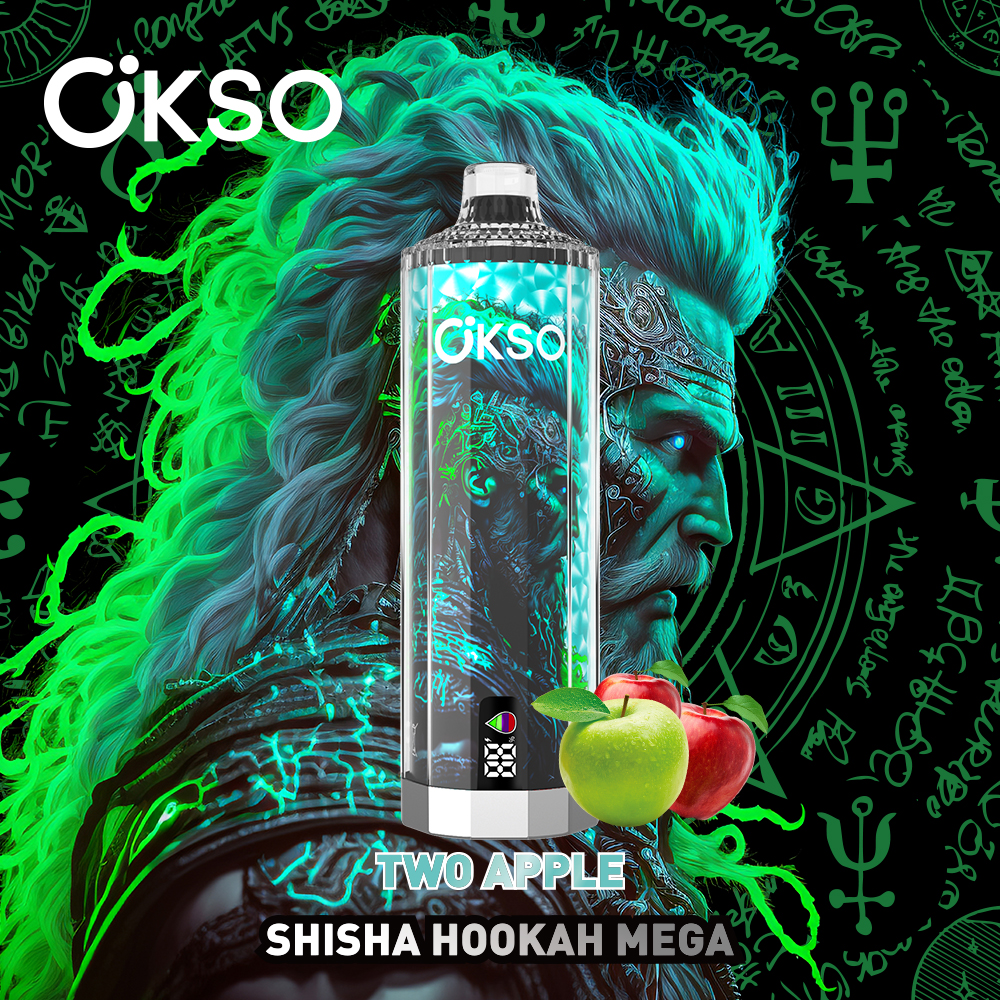 OKsO Shisha Hookahmega 50k Disposable Vape 50000 Puffs Triple Mesh Coil