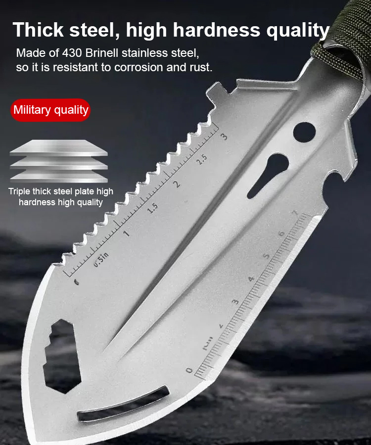【lightweight and portable】Multifunctional Outdoor Mini Shovel
