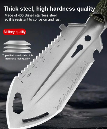 【lightweight and portable】Multifunctional Outdoor Mini Shovel