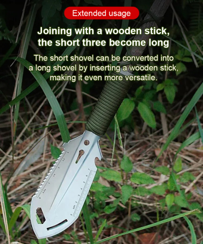 【lightweight and portable】Multifunctional Outdoor Mini Shovel