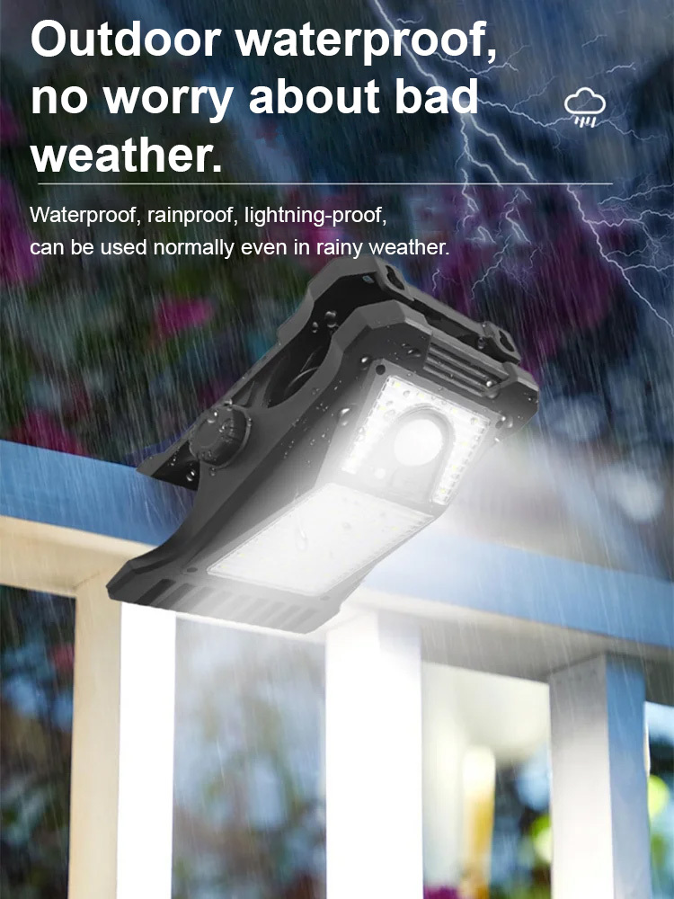 Solar Outdoor Clip Light