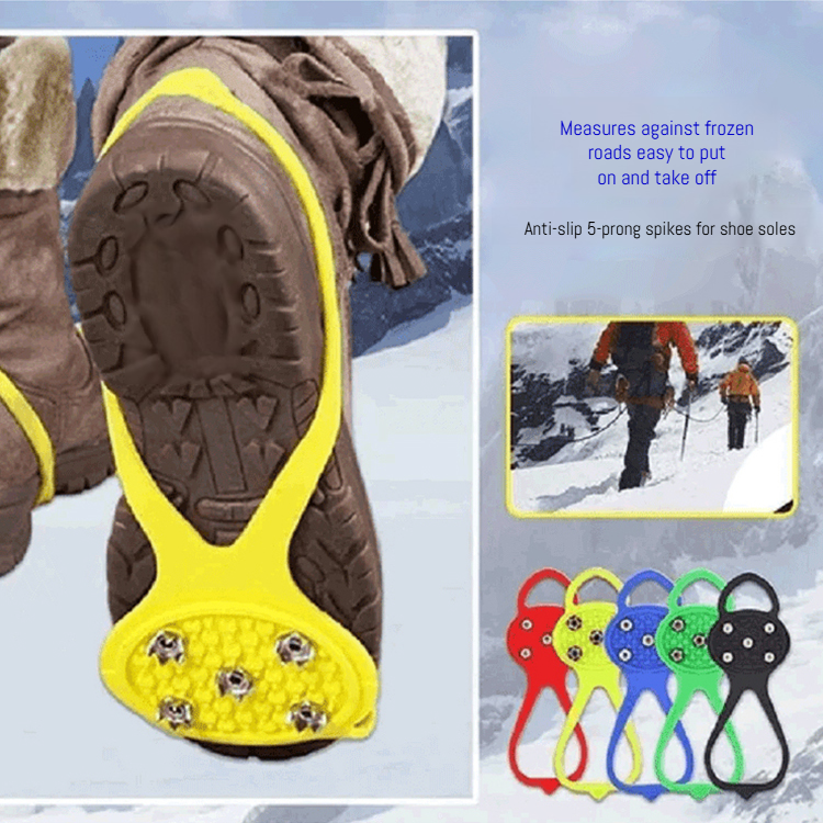 5-Claw Anti-Slip Spike for Shoe Soles