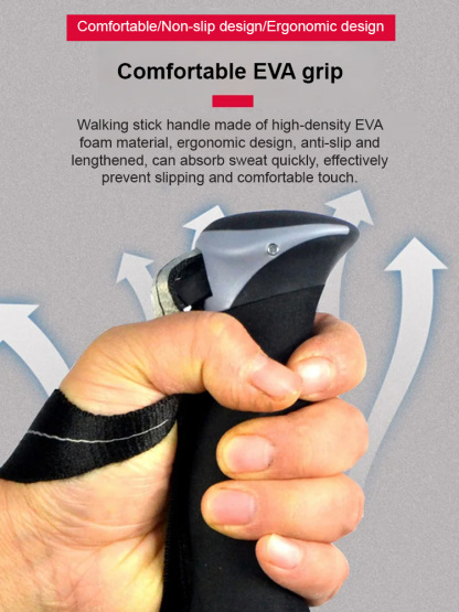 Aluminium alloy trekking poles