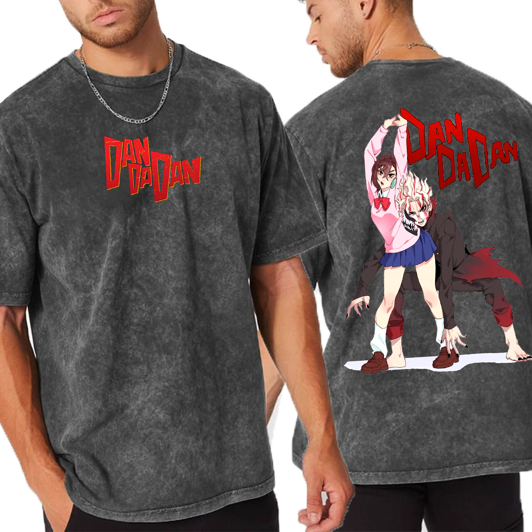 Dandadan Amine Unisex Washed T-Shirt