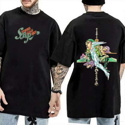 D4C (Story Arc) - JoJo's Bizarre Encyclopedia Oversized T-shirt/Crewneck/Hoodie