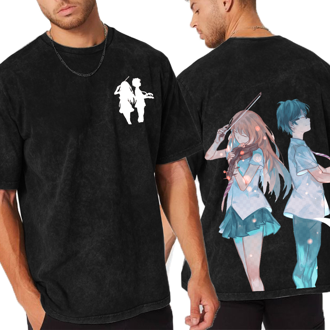 Your Lie in April Anime Oversized T-shirt/Crewneck/Hoodie