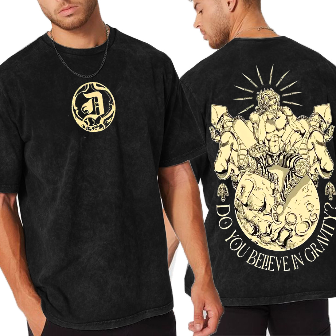 Dio Brando,Jojo Anime Oversized T-shirt/Crewneck/Hoodie