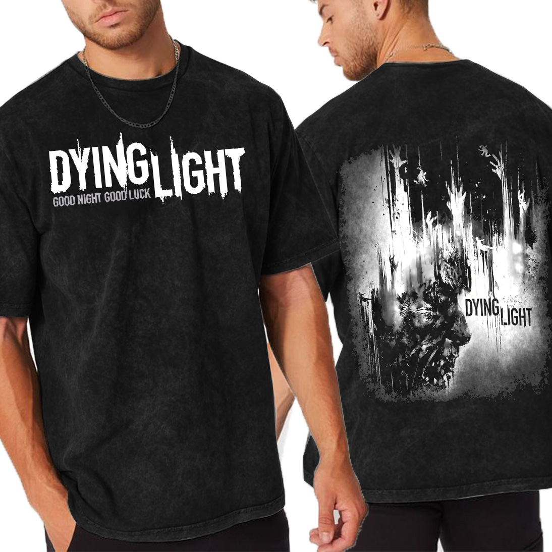 Dying Light Game Unisex Washed T-Shirt