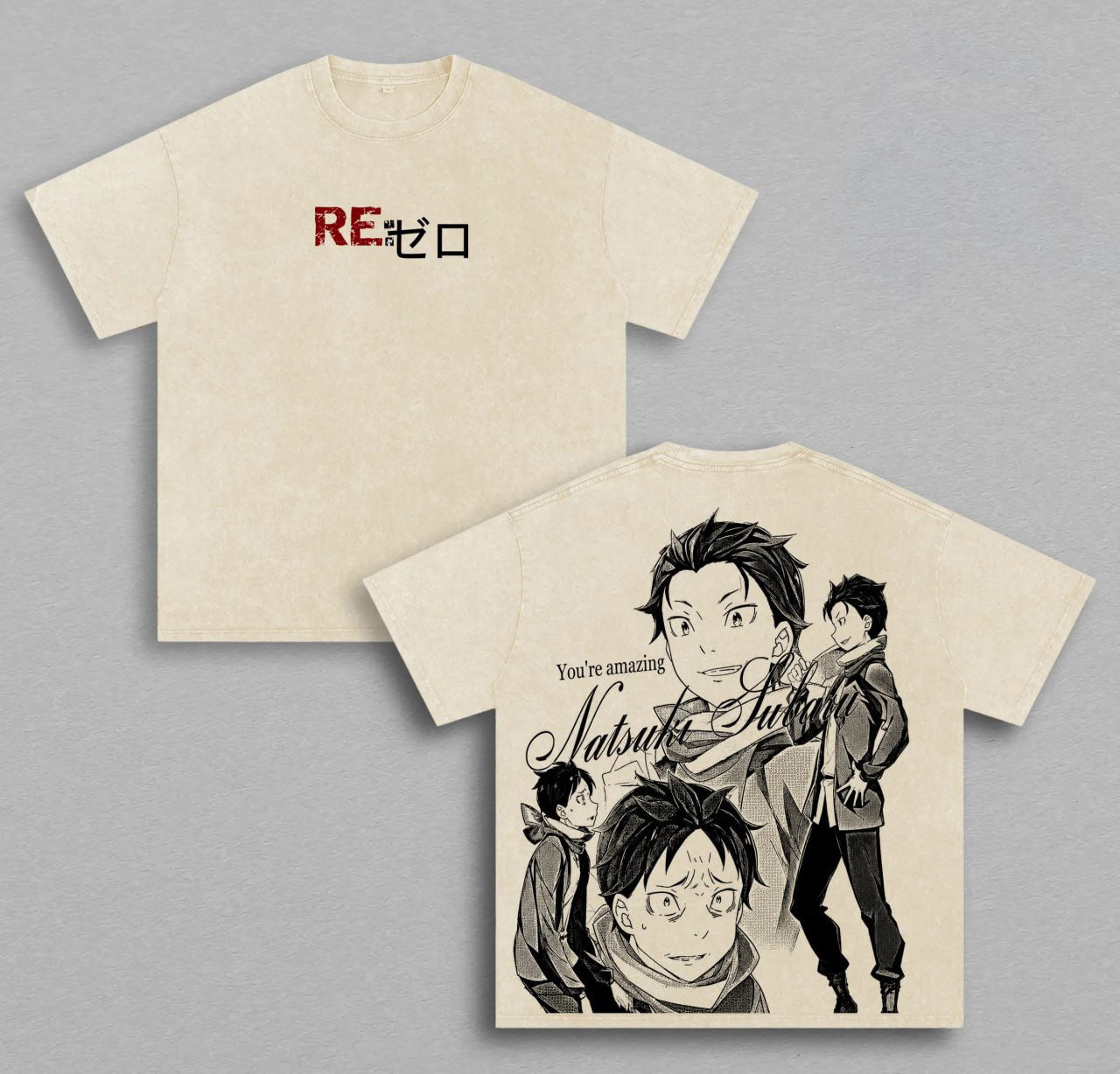 ReZero Starting LifeIn Another Unisex Washed T-Shirt