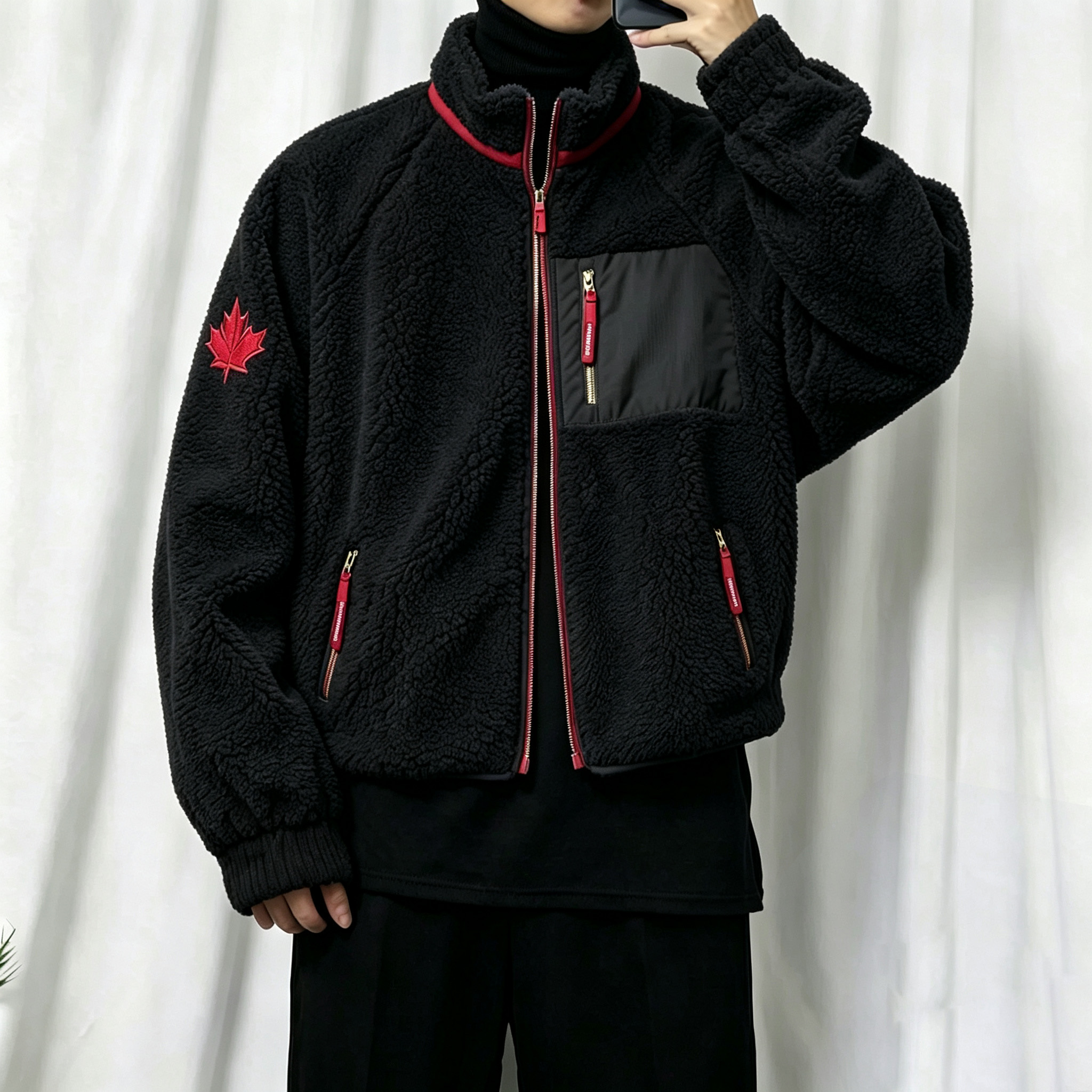 The Province of Canada x Heated Rivalry limited edition Fleece Jacket