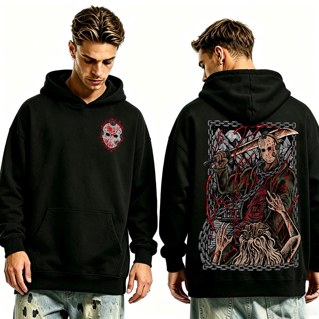 Jason Vorhees the Butcher of Crystal Lake Unisex T-shirt/Crewneck/Hoodie