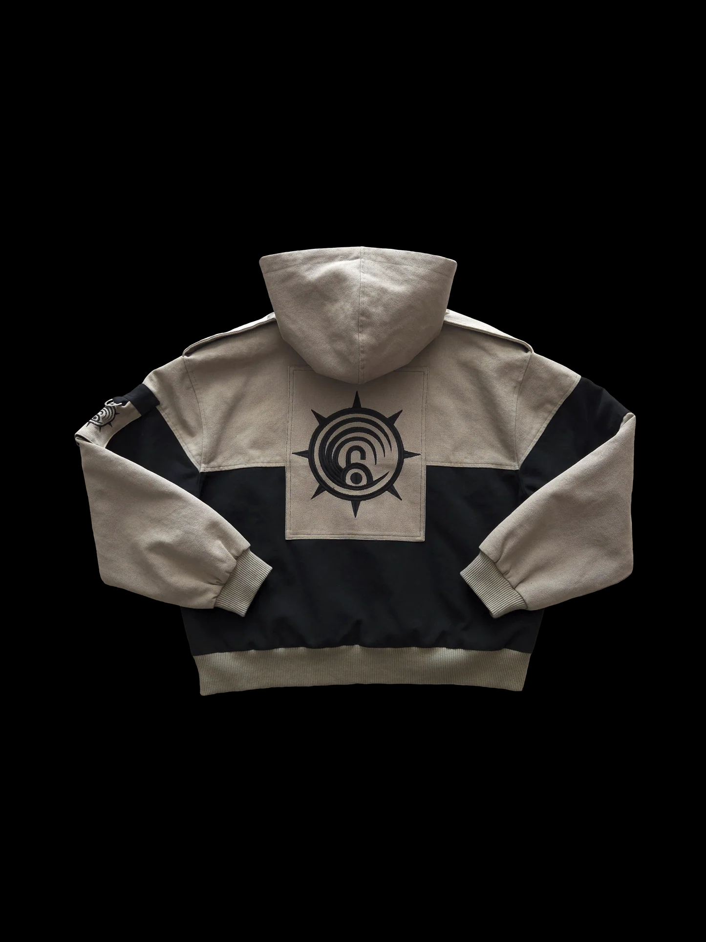 "The Cleaners" - Canvas Clasp Bomber Jacket