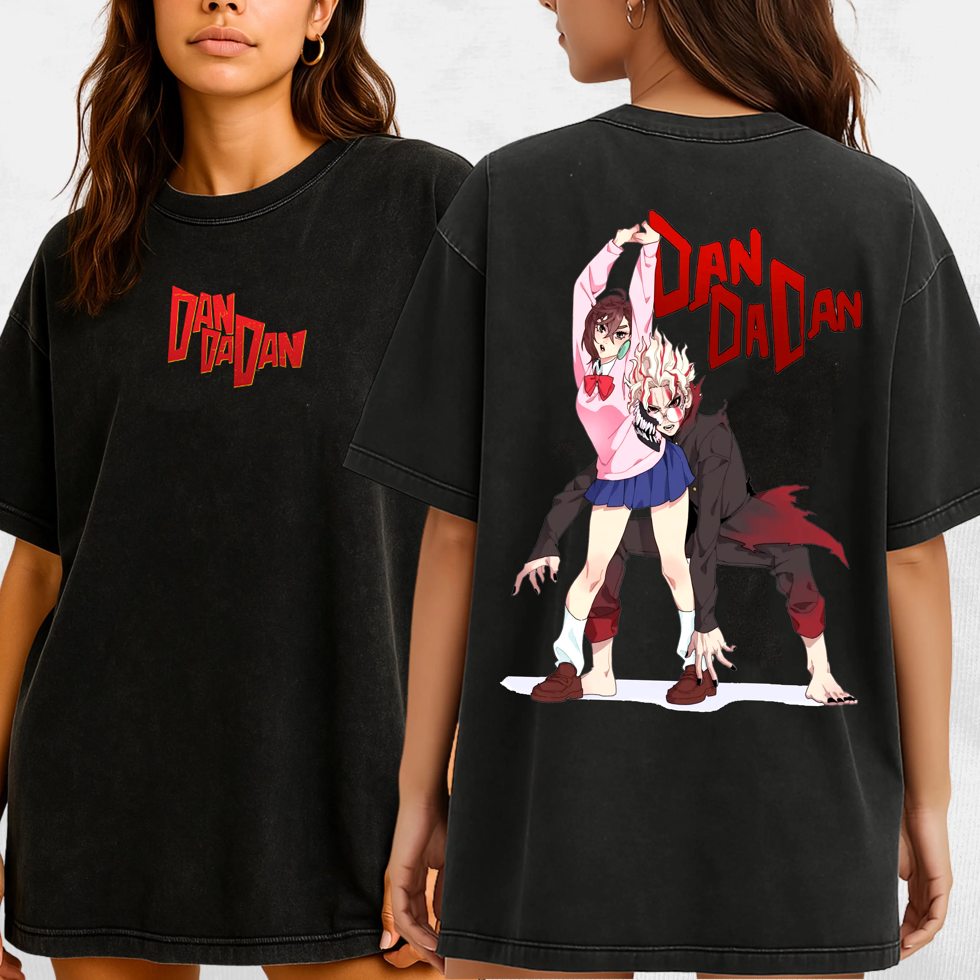 Dandadan Amine Unisex Washed T-Shirt