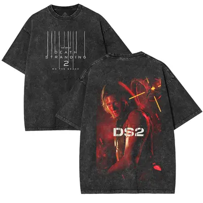 Death Stranding 2 on The Beach Sam Porter Bridges Unisex T-Shirt