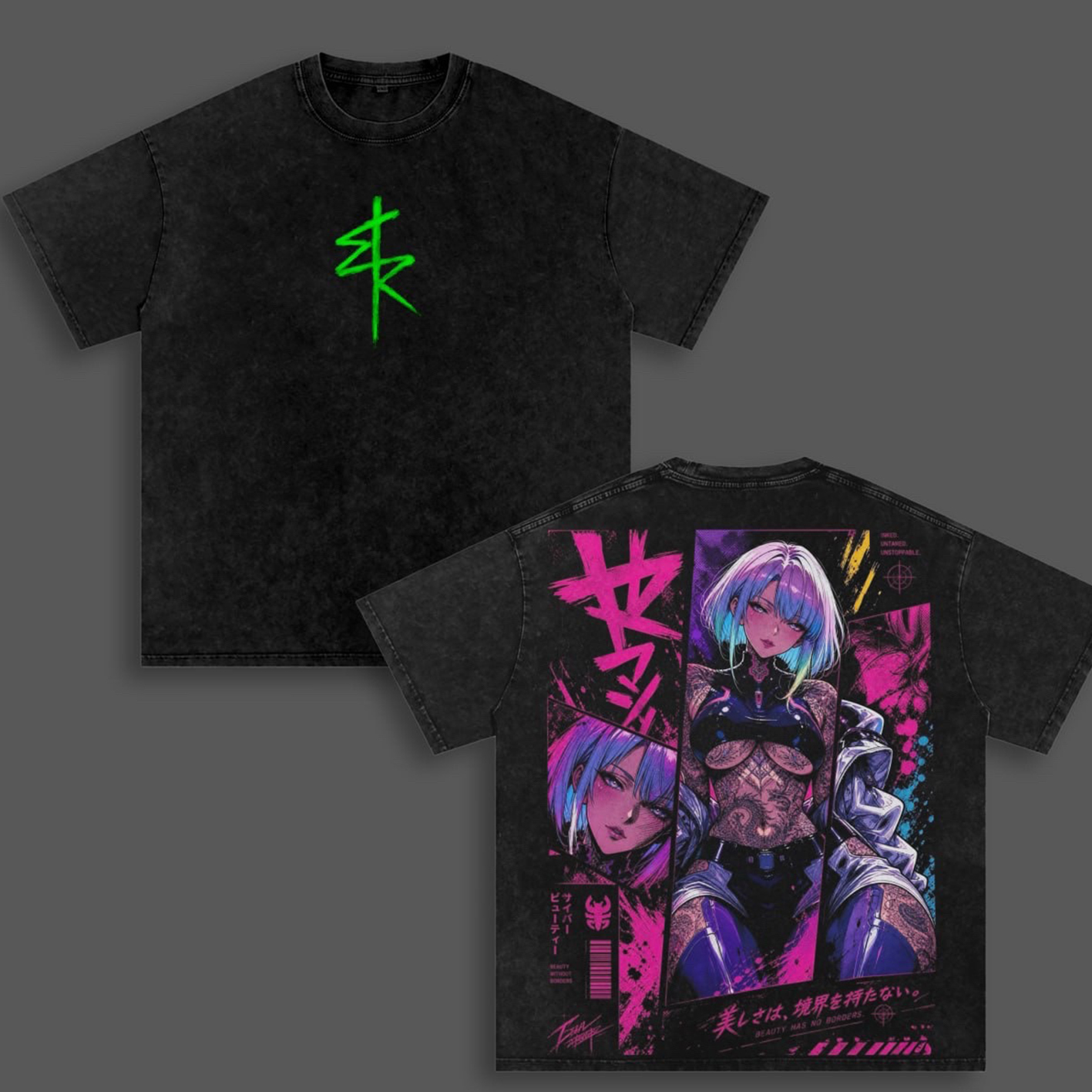 Lucy Cyberpunk Oversized T-shirt/Crewneck/Hoodie