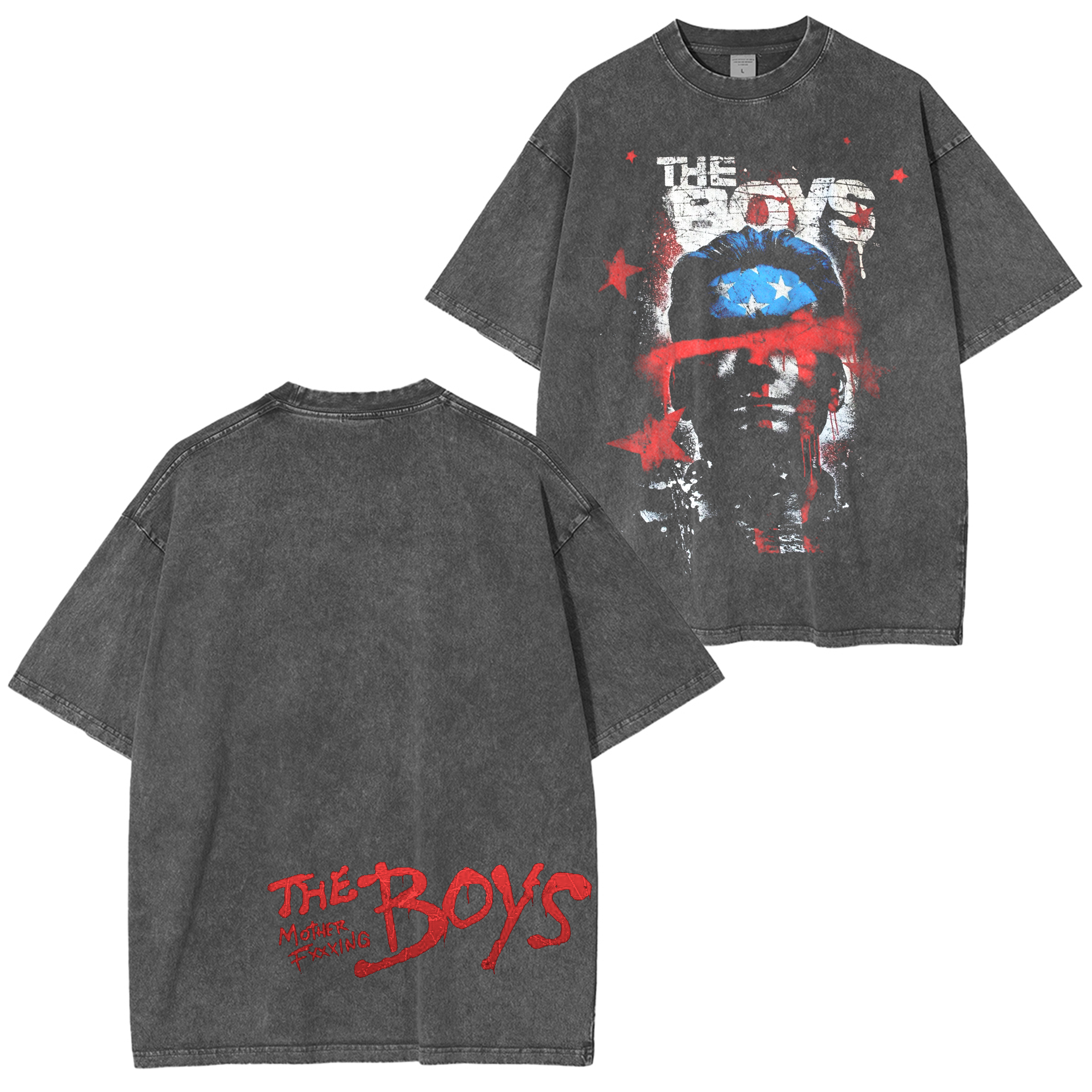 The Boys Unisex Washed T-Shirt