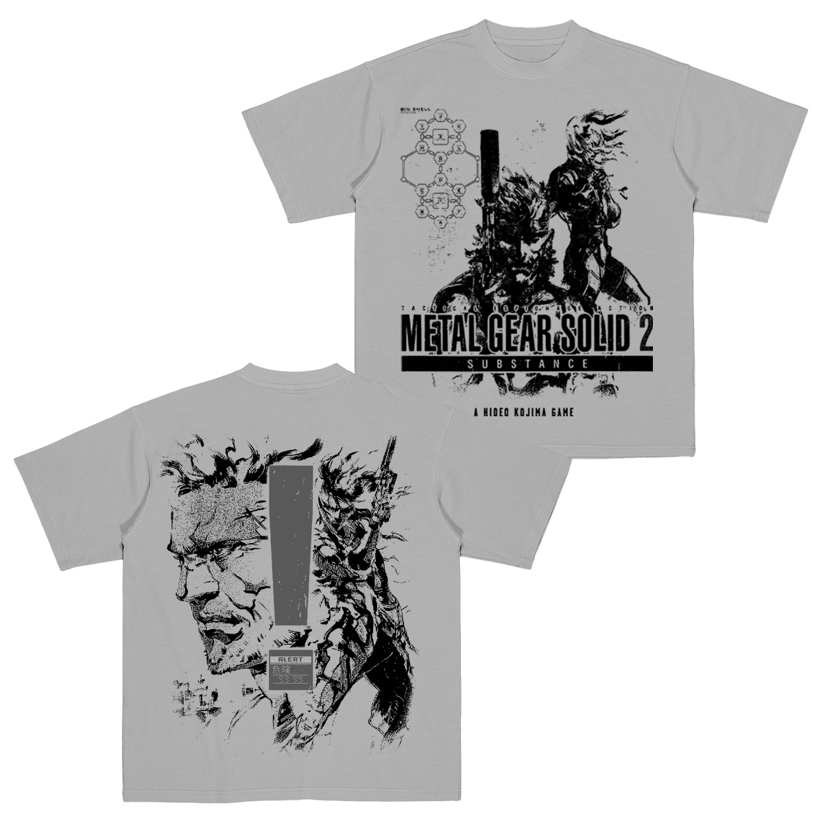 Metal Gear Aolid 2 T-Shirt/Sweatshirt/Hoodie