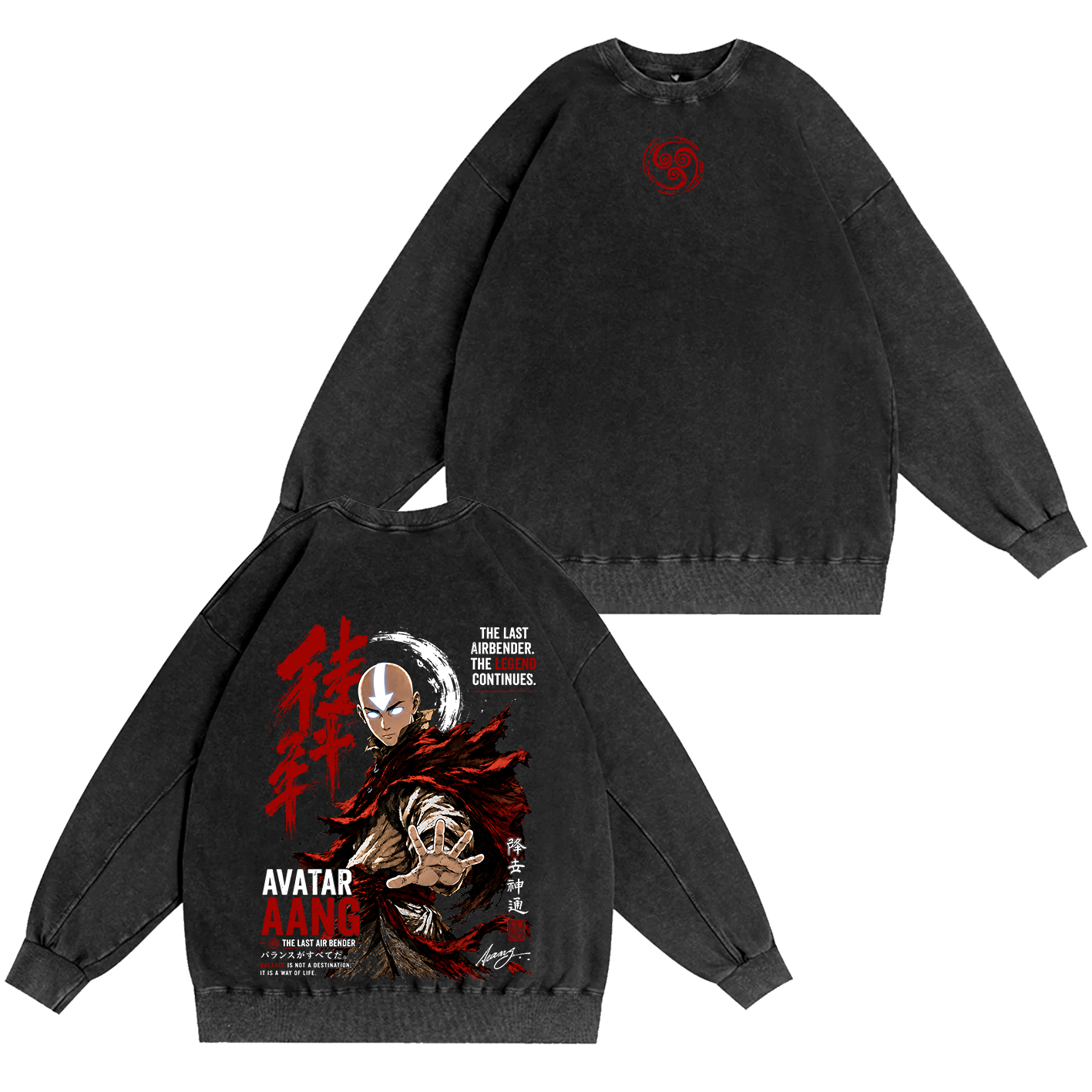 Avatar The Last Airbender Oversized T-shirt/Crewneck/Hoodie