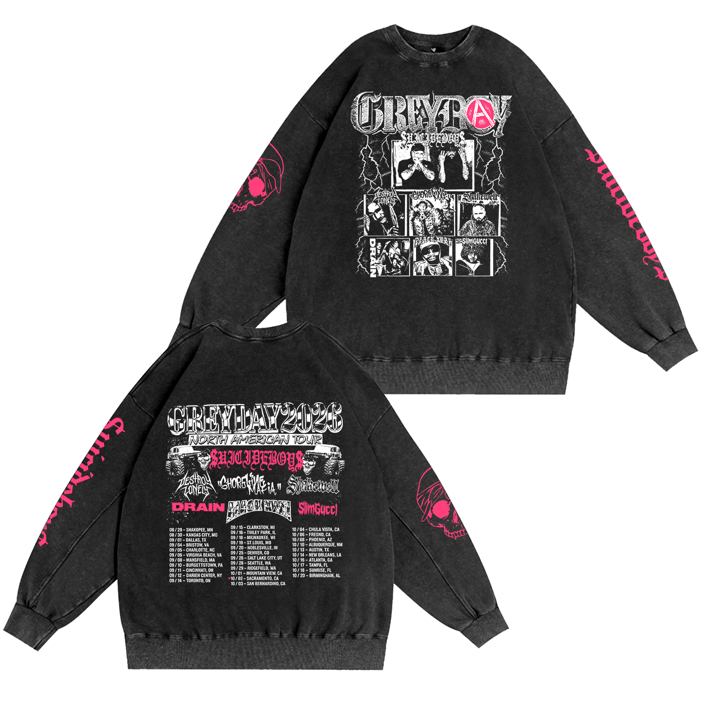 Oversized T-shirt/Crewneck/Hoodie