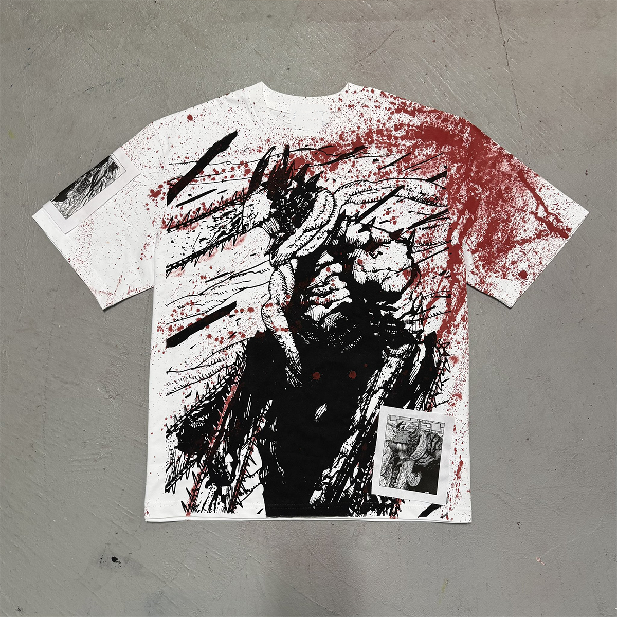 Chainsaw Man Vintage Washed T-shirt/Crewneck/Hoodie