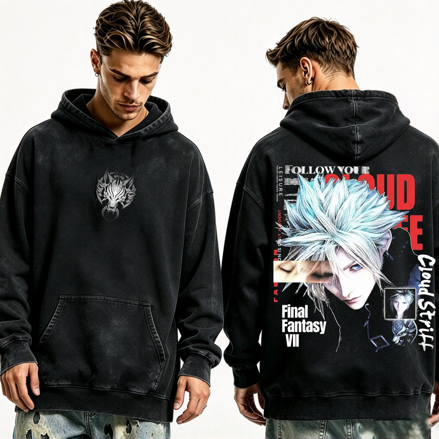 Final Fantasy VII Oversized T-shirt/Crewneck/Hoodie