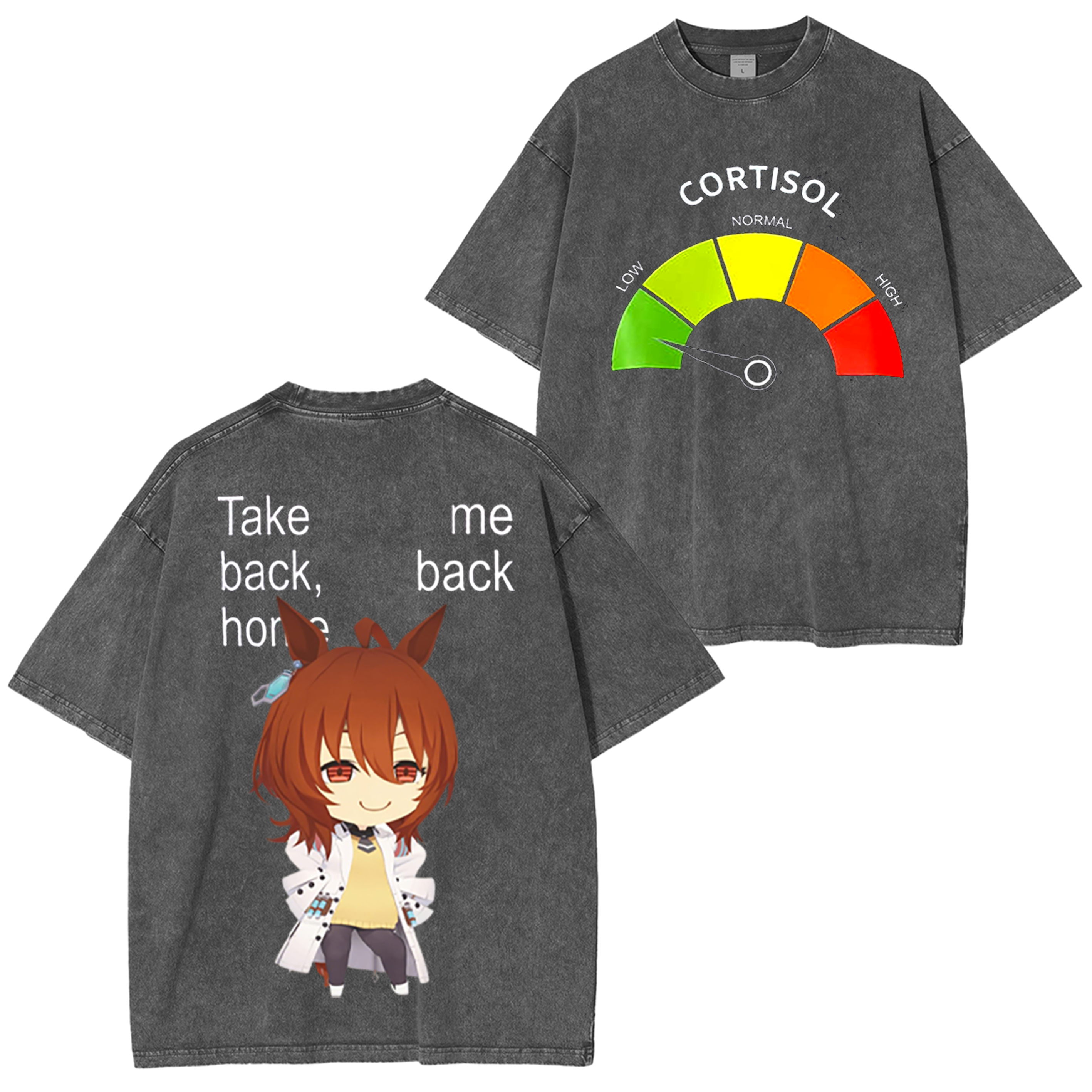 Tuffest Low Cortisol Agnes Tachyon  Anime Oversized T-shirt/Crewneck/Hoodie