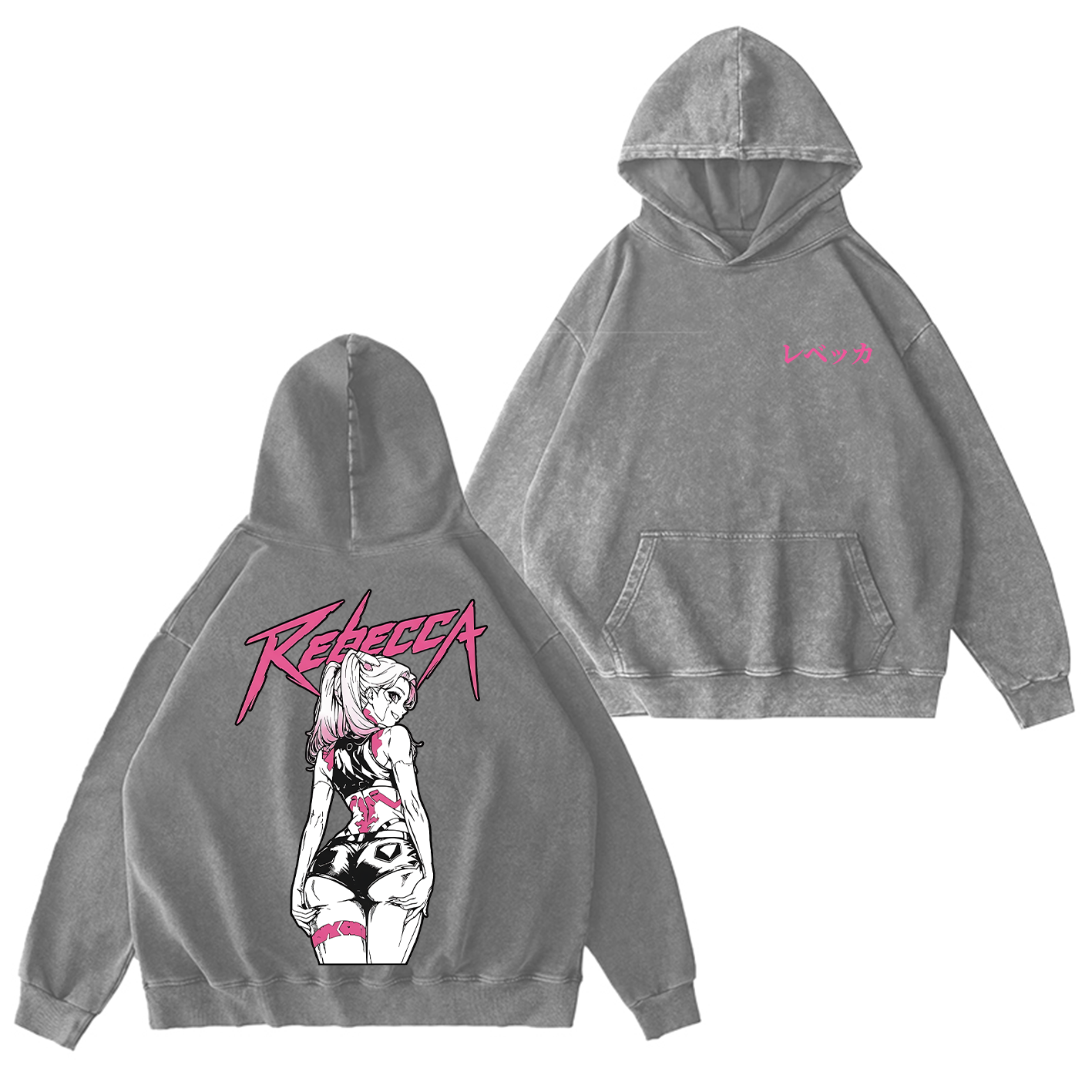 Rebecca Cyberpunk Oversized T-shirt/Crewneck/Hoodie