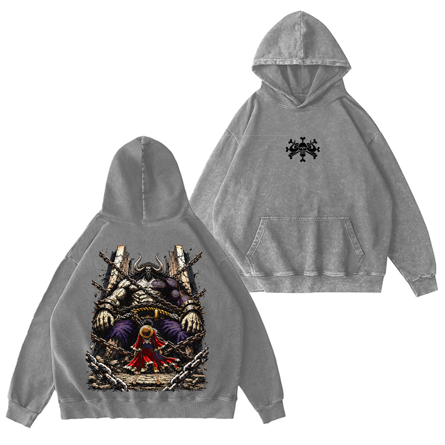 Unleashing Sun God Gear 5One Piece  Oversized T-shirt/Crewneck/Hoodie