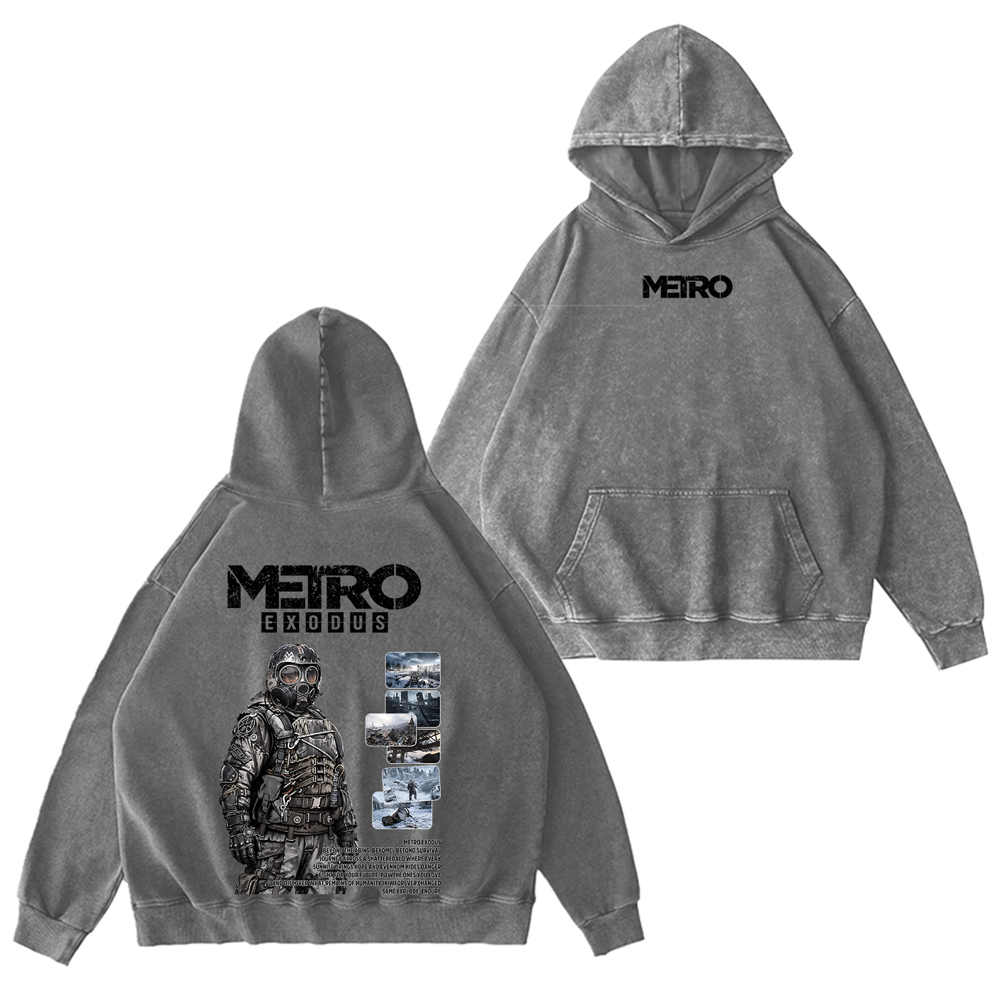 Metro Exodus Oversized T-shirt/Crewneck/Hoodie
