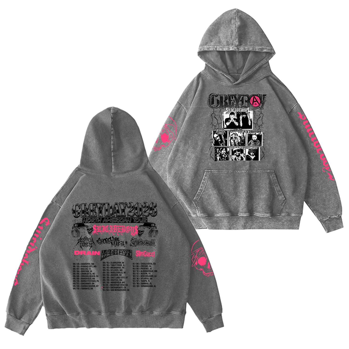 Oversized T-shirt/Crewneck/Hoodie