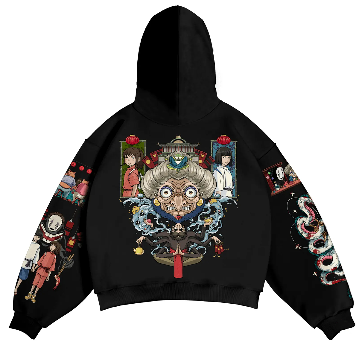 Spirited Away Unisex Zip Up Hoodie