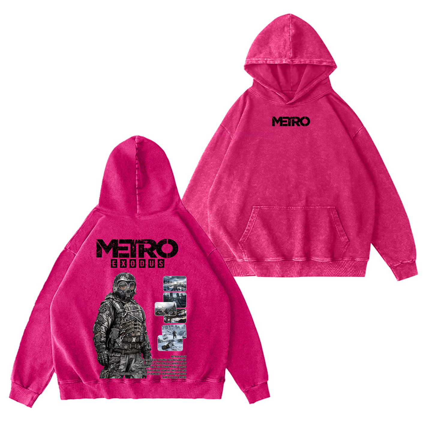 Metro Exodus Oversized T-shirt/Crewneck/Hoodie