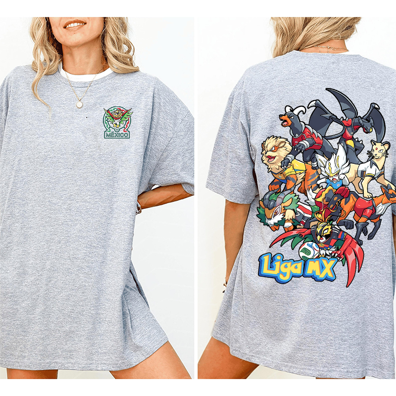Pokemon Unisex Washed T-Shirt