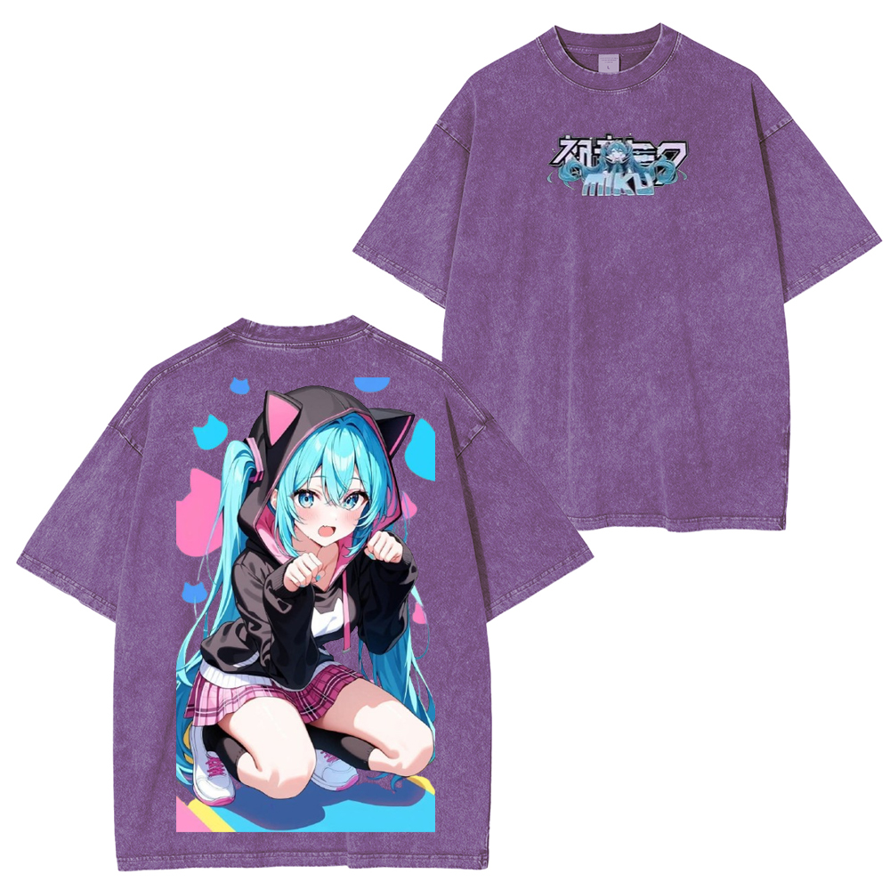 Hatsune Miku Vintage Washed T-Shirt