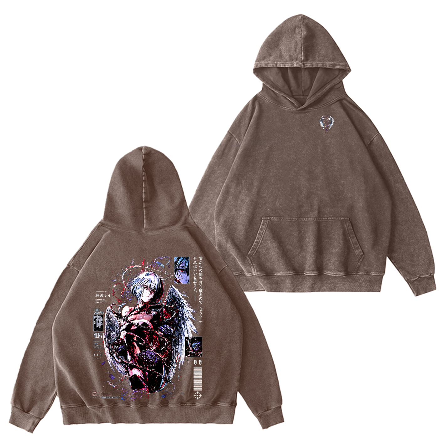 Evangelion Vintage Oversized T-shirt/Crewneck/Hoodie