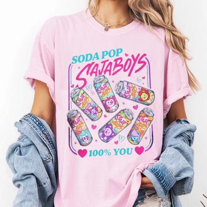 Comfort Colors Saja Boys Soda Pop Unisex T-shirt/Crewneck/Hoodie