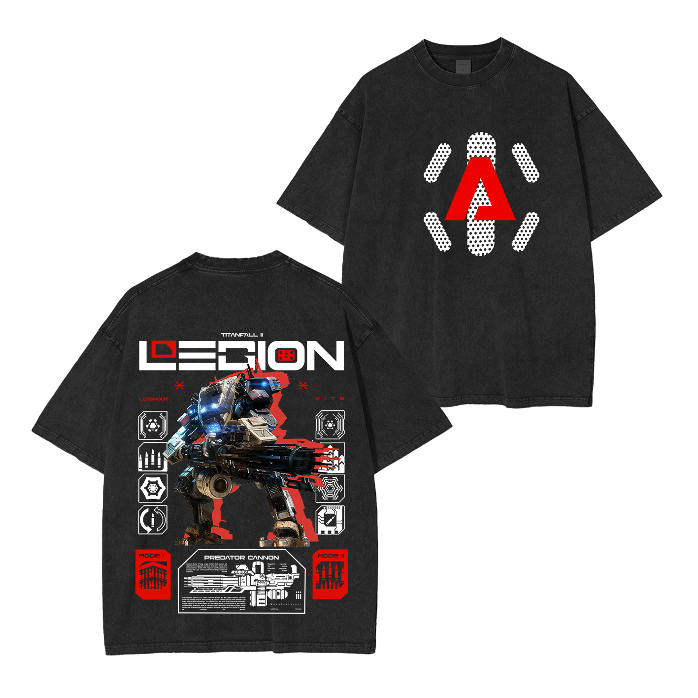 Legion Titanfall  Unisex Washed T-Shirt