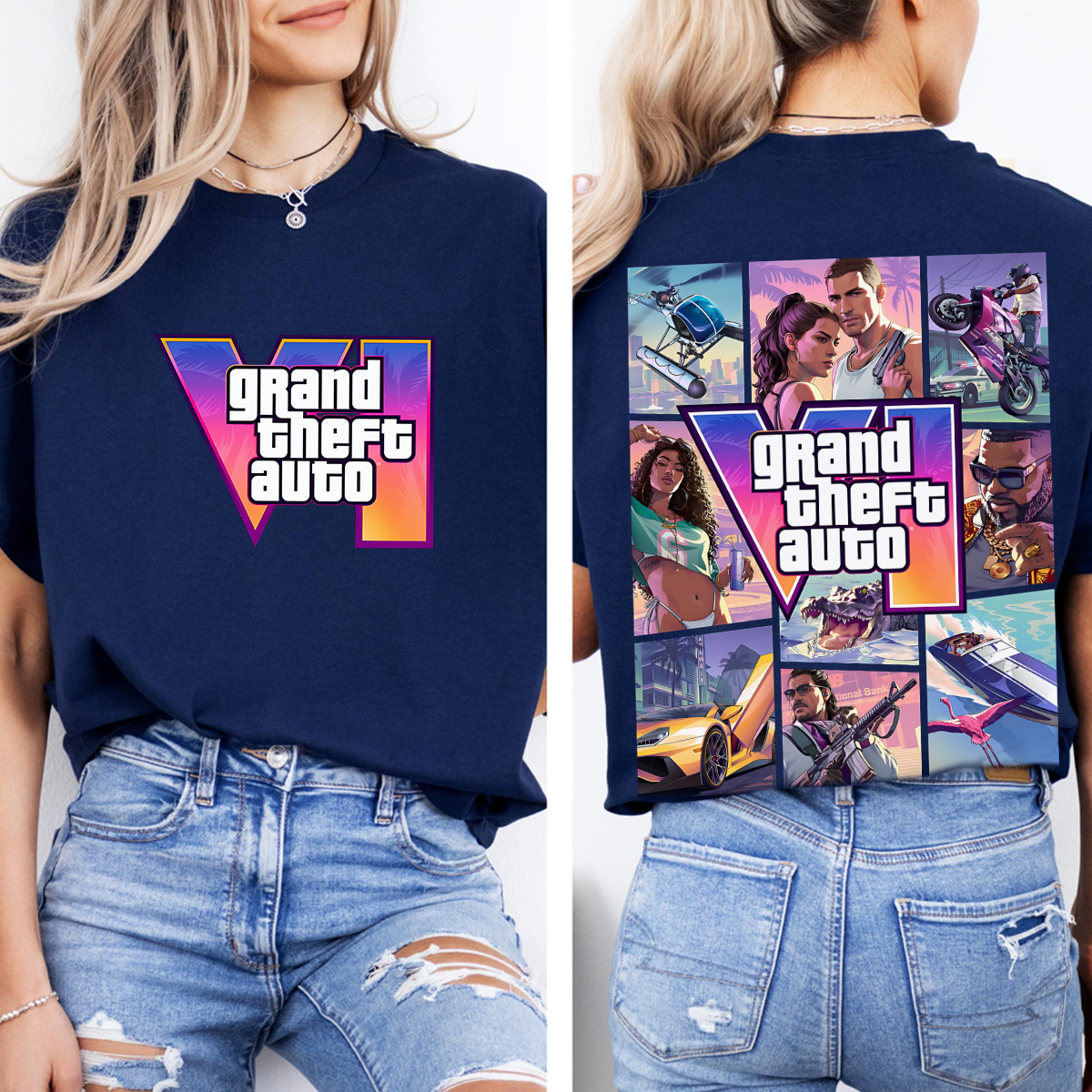 GTA 6 Unisex T-shirt/Crewneck/Hoodie